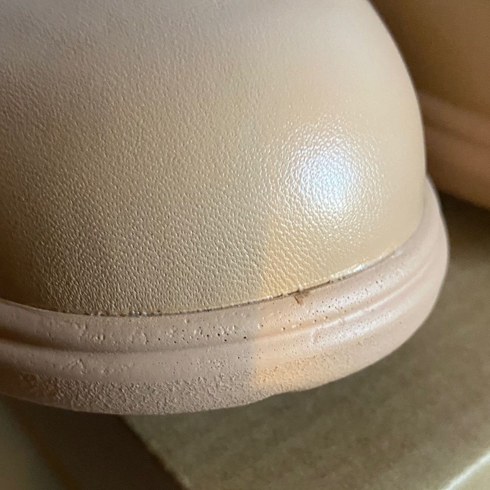 Tan Strap Shoes sz 8, 13B-134s001 - Picture 5 of 6